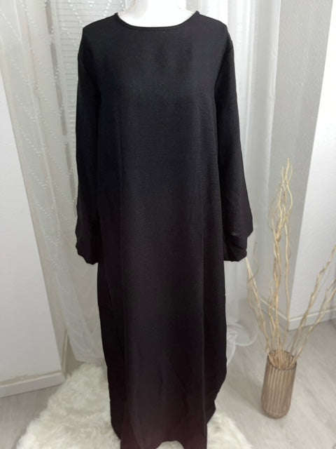 Abaya Khadija Noir