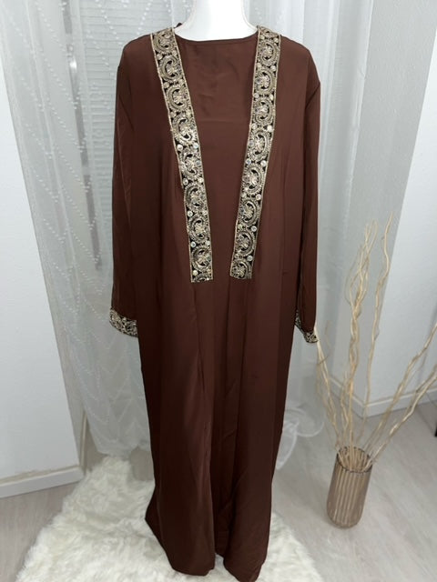 Ensemble Kimono Benti Marron