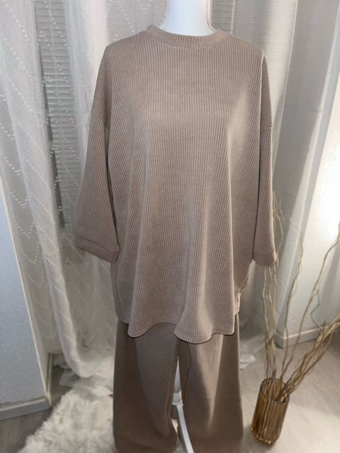 Ensemble Velour Shay Beige