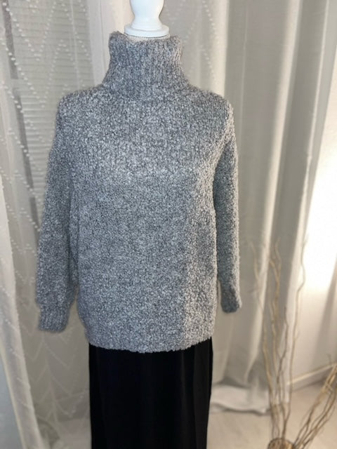 Pull laine Chouchou Gris perle